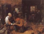 BROUWER, Adriaen The Operation Spain oil painting artist